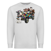 Dove Grey farm life Premium Sweatshirt - SublimationCraftShop