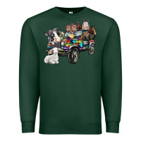 Sports Green farm life Premium Sweatshirt - SublimationCraftShop