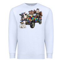 White farm life Premium Sweatshirt - SublimationCraftShop