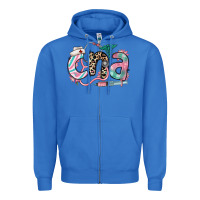 True Royal floral cna certified nursing assistant Zipper Hoodie - RanaPortraitStore