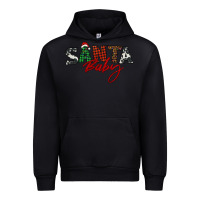 Black Santa baby Urban Hoodie - BarkalooDesign