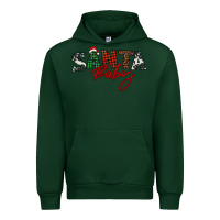 Forest Green Santa baby Urban Hoodie - BarkalooDesign