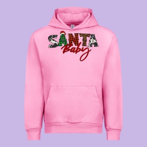 Santa Baby Urban Hoodie Designed By Barkaloodesign