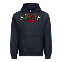 Navy Santa baby Urban Hoodie - BarkalooDesign