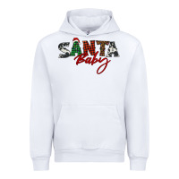 White Santa baby Urban Hoodie - BarkalooDesign
