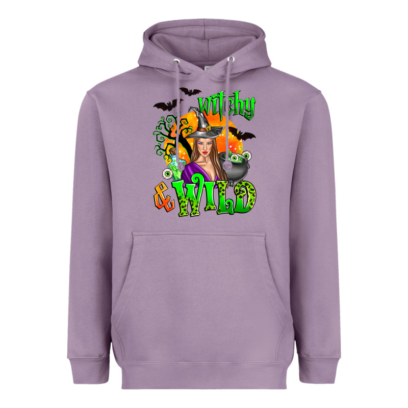 Witchy And Wild Heavyweight Hoodie by Zillion Design Studio | Teevron