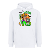 White witchy and wild Heavyweight Hoodie - Zillion Design Studio