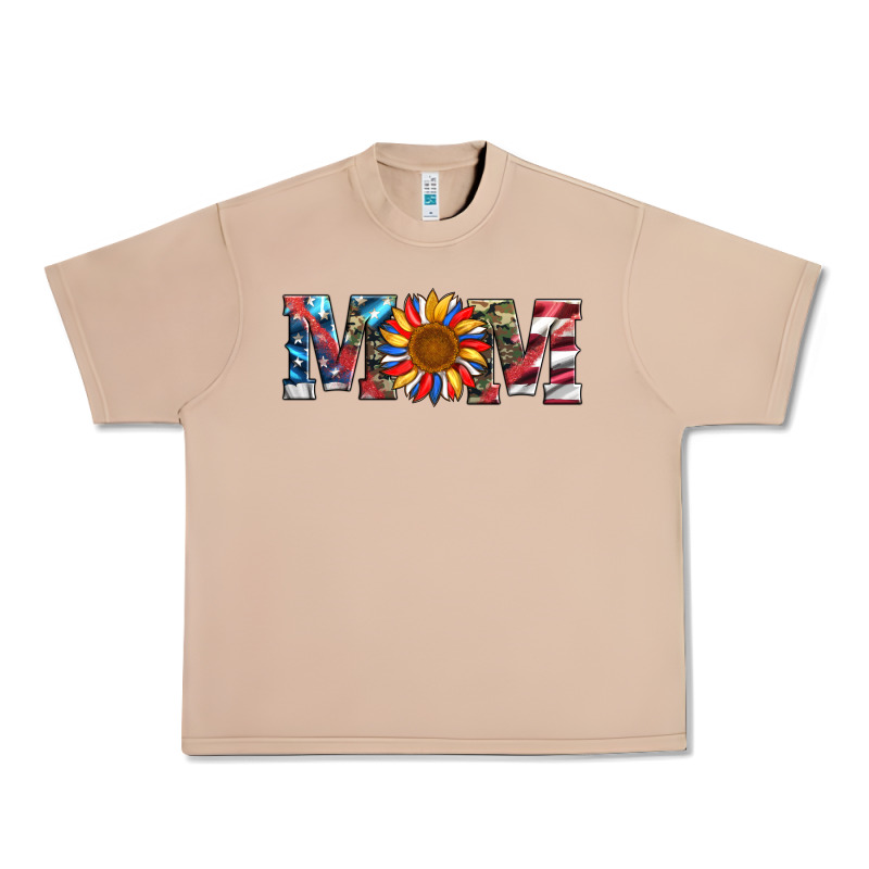 Mom With Sunflower Urban Heavy Tee by Artiststas | Teevron