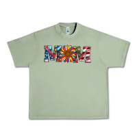 Oil Green mom with sunflower Urban Heavy Tee - Artiststas