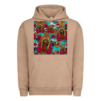 Pigment Burro lady of guadalupe western seamless Urban Hoodie - Jasminsmagicworld