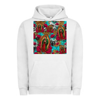Pigment Lunar Rock lady of guadalupe western seamless Urban Hoodie - Jasminsmagicworld