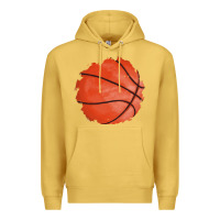 Antique Gold basketball patch Premium Hoodie - AdoDesignShop