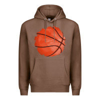 Chestnut basketball patch Premium Hoodie - AdoDesignShop