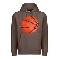 Coffee basketball patch Premium Hoodie - AdoDesignShop