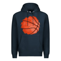 Navy basketball patch Premium Hoodie - AdoDesignShop