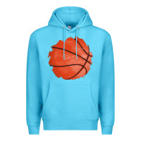 Ocean Blue basketball patch Premium Hoodie - AdoDesignShop