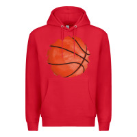 Red basketball patch Premium Hoodie - AdoDesignShop
