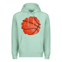 Seafoam basketball patch Premium Hoodie - AdoDesignShop