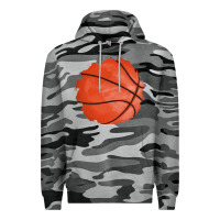 Slate Camo basketball patch Premium Hoodie - AdoDesignShop