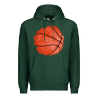 Sports Green basketball patch Premium Hoodie - AdoDesignShop