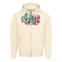 Sandshell floral nurse Zipper Hoodie - RanaPortraitStore