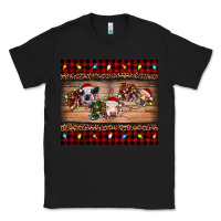 Black hohoho christmas cows Classic Tee - RanaPortraitStore