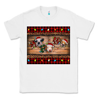 White hohoho christmas cows Classic Tee - RanaPortraitStore
