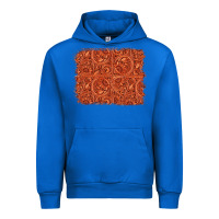 Cobalt serape turquoise  leather background Urban Hoodie - Jasminsmagicworld