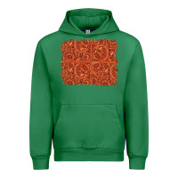 Emerald serape turquoise  leather background Urban Hoodie - Jasminsmagicworld