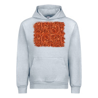 Heather Grey serape turquoise  leather background Urban Hoodie - Jasminsmagicworld