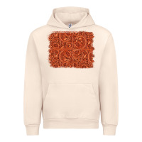 Sandshell serape turquoise  leather background Urban Hoodie - Jasminsmagicworld