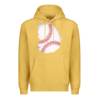 Antique Gold baseball patch Premium Hoodie - AdoDesignShop