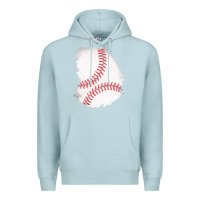 Blue Mist baseball patch Premium Hoodie - AdoDesignShop