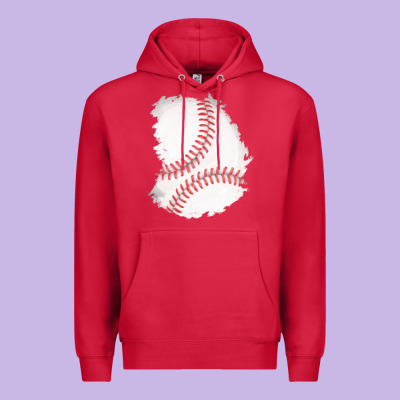 Baseball Patch Premium Hoodie Designed By Adodesignshop