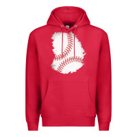 Cardinal baseball patch Premium Hoodie - AdoDesignShop