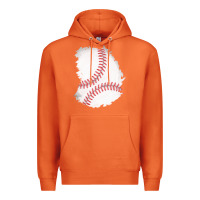 Carrot baseball patch Premium Hoodie - AdoDesignShop