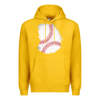 Lemon baseball patch Premium Hoodie - AdoDesignShop