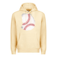 Pina Colada baseball patch Premium Hoodie - AdoDesignShop
