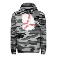 Slate Camo baseball patch Premium Hoodie - AdoDesignShop
