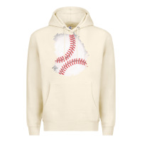 Tofu baseball patch Premium Hoodie - AdoDesignShop