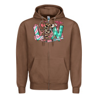 Chestnut floral lpn licensed practical nurse Zipper Hoodie - RanaPortraitStore