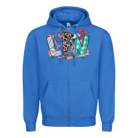 True Royal floral lpn licensed practical nurse Zipper Hoodie - RanaPortraitStore