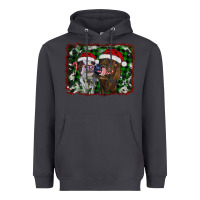 Smoke christmas heifers Heavyweight Hoodie - RanaPortraitStore