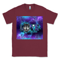 Burgundy for the love of the wolves Classic Tee - RanaPortraitStore