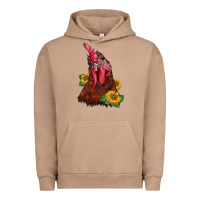 Pigment Burro rooster sunflower Urban Hoodie - BarkalooDesign