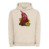 Pigment French Oak rooster sunflower Urban Hoodie - BarkalooDesign
