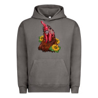 Pigment Tornado rooster sunflower Urban Hoodie - BarkalooDesign