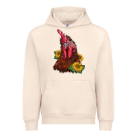 Sandshell rooster sunflower Urban Hoodie - BarkalooDesign