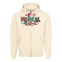 Sandshell medical assistant Zipper Hoodie - RanaPortraitStore