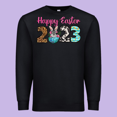 Happy Easter 2023 Easter Day Premium Sweatshirt Designed By Neo Western